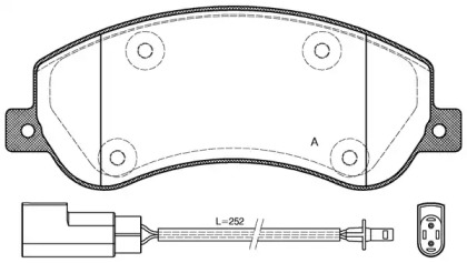 OPEN PARTS BPA1250.02