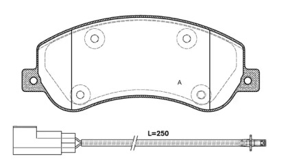 OPEN PARTS BPA1250.11