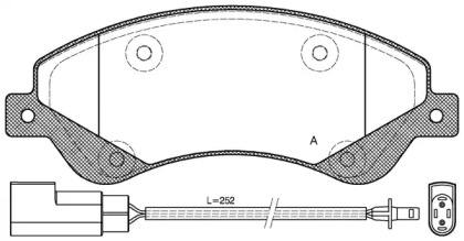 OPEN PARTS BPA1251.02