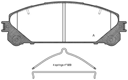 OPEN PARTS BPA1312.00