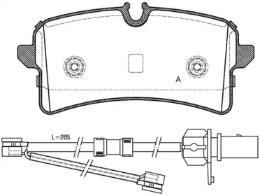 OPEN PARTS BPA1505.02