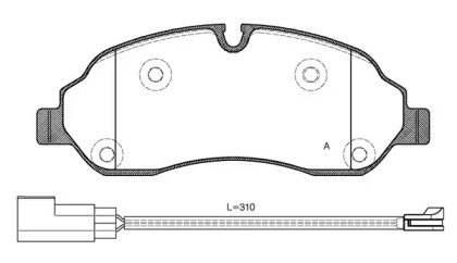 OPEN PARTS BPA1602.02