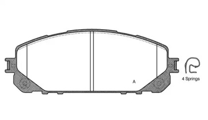 OPEN PARTS BPA1613.00