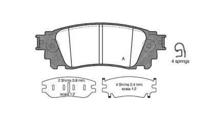 OPEN PARTS BPA1636.00