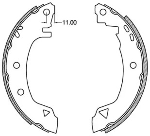 OPEN PARTS BSA2097.00