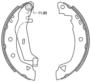 OPEN PARTS BSA2098.00