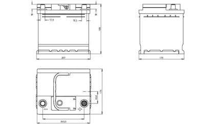 OPEN PARTS BT050L1.00