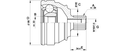 OPEN PARTS CVJ5121.10