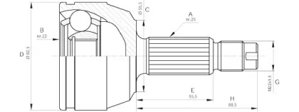 OPEN PARTS CVJ5123.10