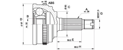 OPEN PARTS CVJ5130.10