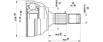 OPEN PARTS CVJ5141.10