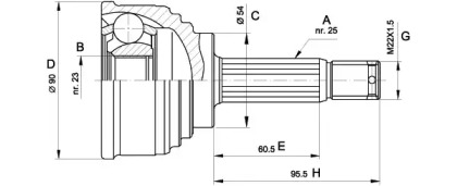 OPEN PARTS CVJ5147.10