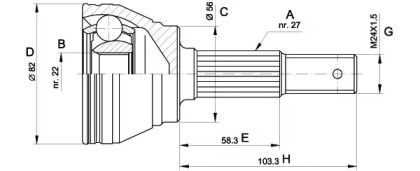 OPEN PARTS CVJ5164.10