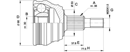 OPEN PARTS CVJ5189.10