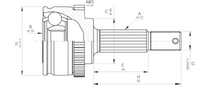 OPEN PARTS CVJ5197.10