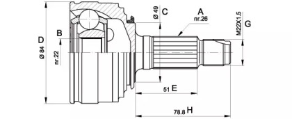 OPEN PARTS CVJ5219.10