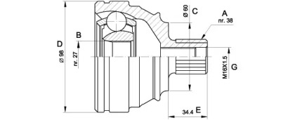 OPEN PARTS CVJ5228.10