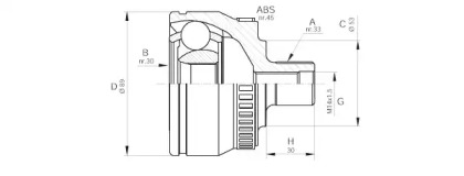 OPEN PARTS CVJ5233.10