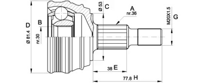 OPEN PARTS CVJ5235.10