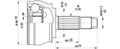 OPEN PARTS CVJ5239.10