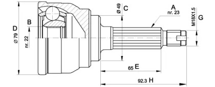 OPEN PARTS CVJ5246.10