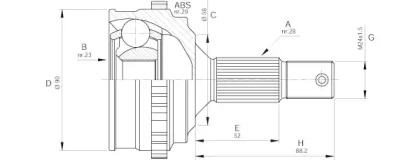 OPEN PARTS CVJ5257.10