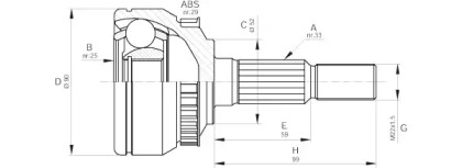 OPEN PARTS CVJ5263.10