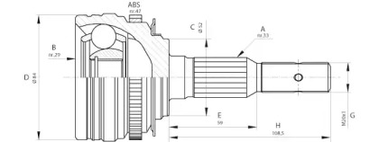 OPEN PARTS CVJ5273.10