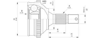 OPEN PARTS CVJ5276.10