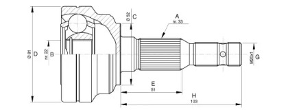 OPEN PARTS CVJ5281.10