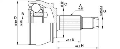 OPEN PARTS CVJ5292.10