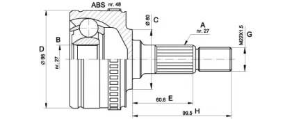 OPEN PARTS CVJ5293.10