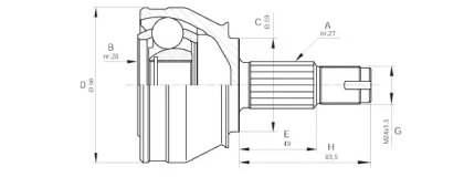 OPEN PARTS CVJ5295.10