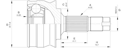 OPEN PARTS CVJ5397.10