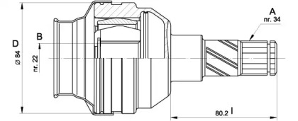 OPEN PARTS CVJ5427.20