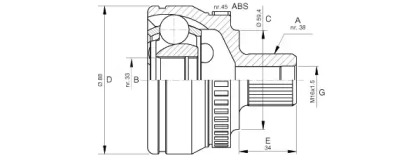 OPEN PARTS CVJ5444.10