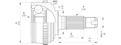 OPEN PARTS CVJ5475.10