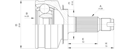 OPEN PARTS CVJ5517.10