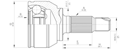 OPEN PARTS CVJ5518.10