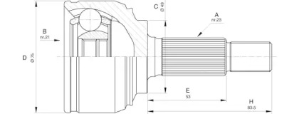 OPEN PARTS CVJ5520.10