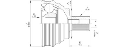 OPEN PARTS CVJ5535.10