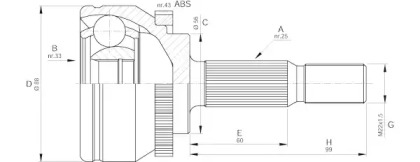 OPEN PARTS CVJ5574.10