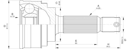 OPEN PARTS CVJ5578.10