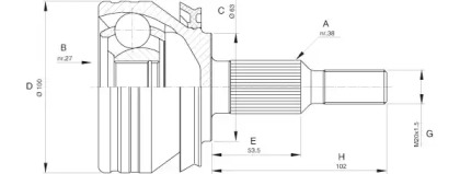 OPEN PARTS CVJ5581.10