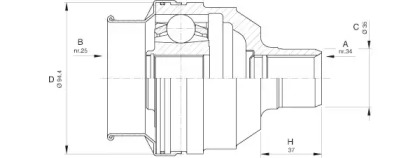 OPEN PARTS CVJ5591.20