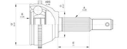 OPEN PARTS CVJ5604.10