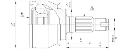 OPEN PARTS CVJ5610.10