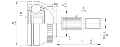 OPEN PARTS CVJ5612.10