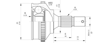 OPEN PARTS CVJ5625.10