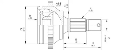 OPEN PARTS CVJ5626.10